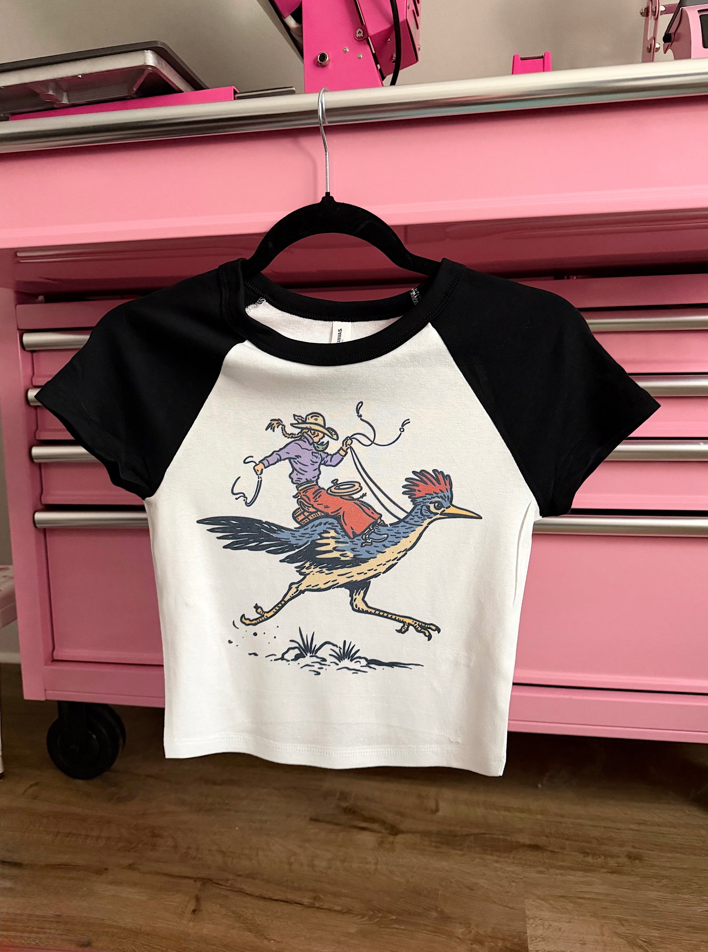 Cowgirl Roadrunner Baby Tee
