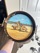 Load image into Gallery viewer, Painted Cowhide Tray - Rodeo
