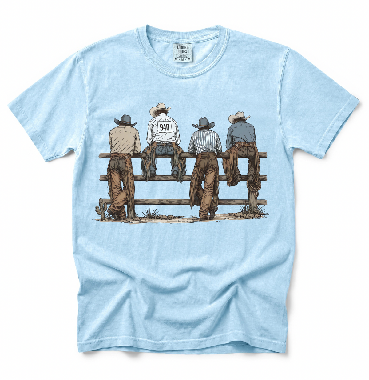 Cowboy Roundup COMFORT COLORS TEE