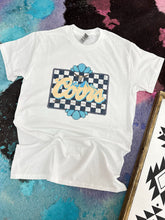 Load image into Gallery viewer, Checkered Beer TEE or CREWNECK
