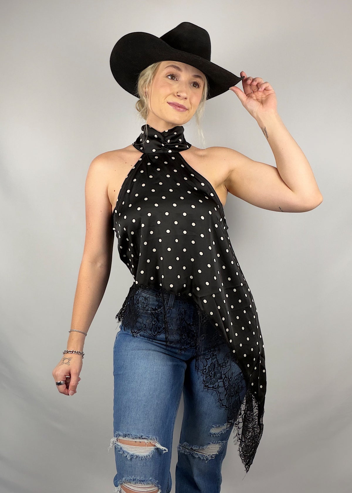 The Dolly Dots Top