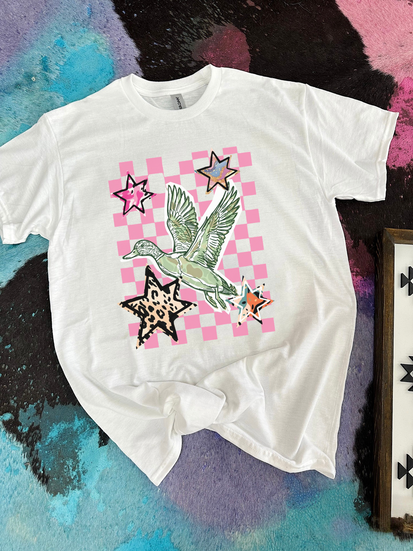 Pink Skies & Duck Vibes TEE or CREWNECK