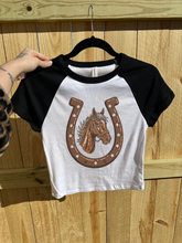 Load image into Gallery viewer, Horseshoe Baby Tee
