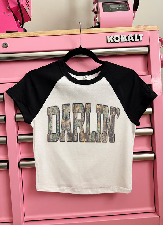 Camo Darlin’ Baby Tee