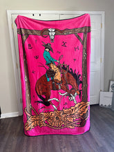 Load image into Gallery viewer, Pink Cowboy Blanket

