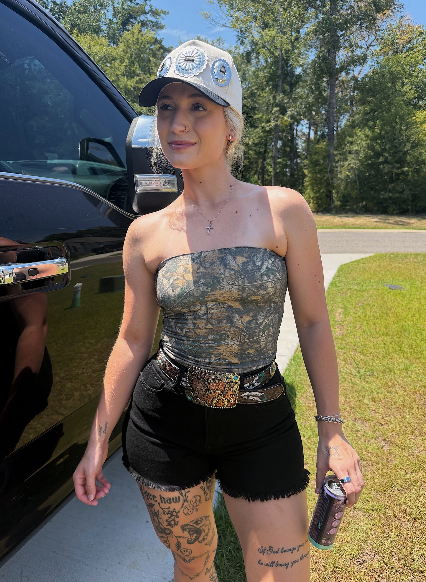 Camo Tube Top