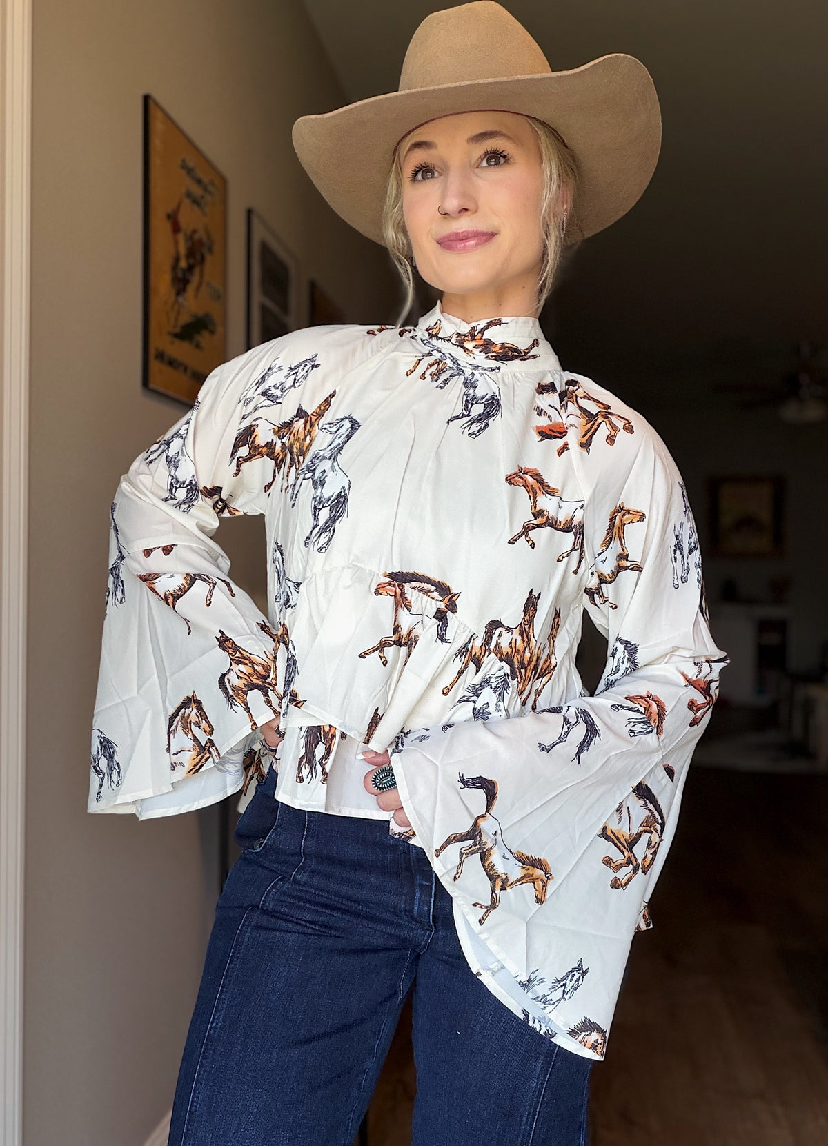 The Western Whimsy Top