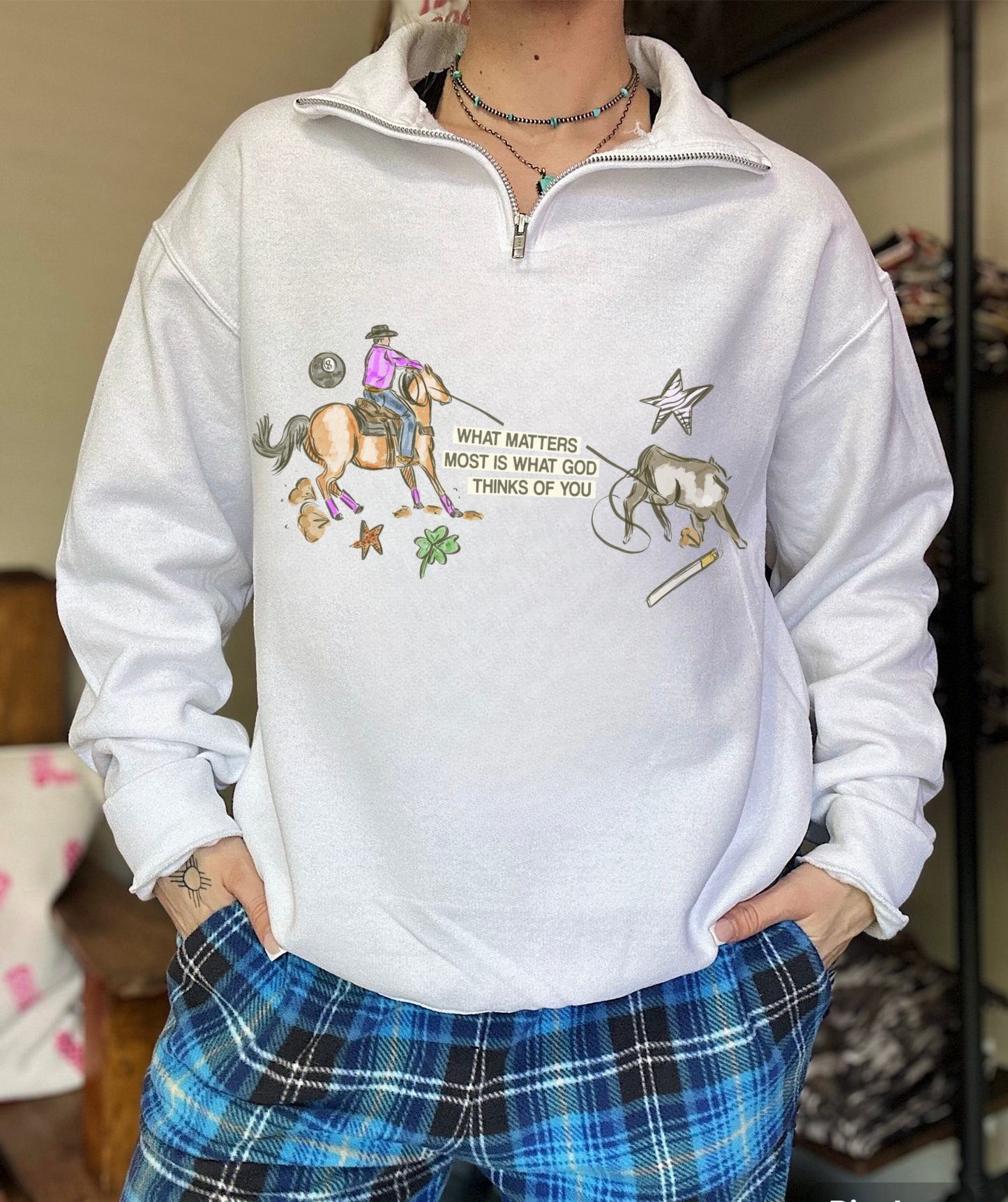 What Matters Most Quarter Zip
