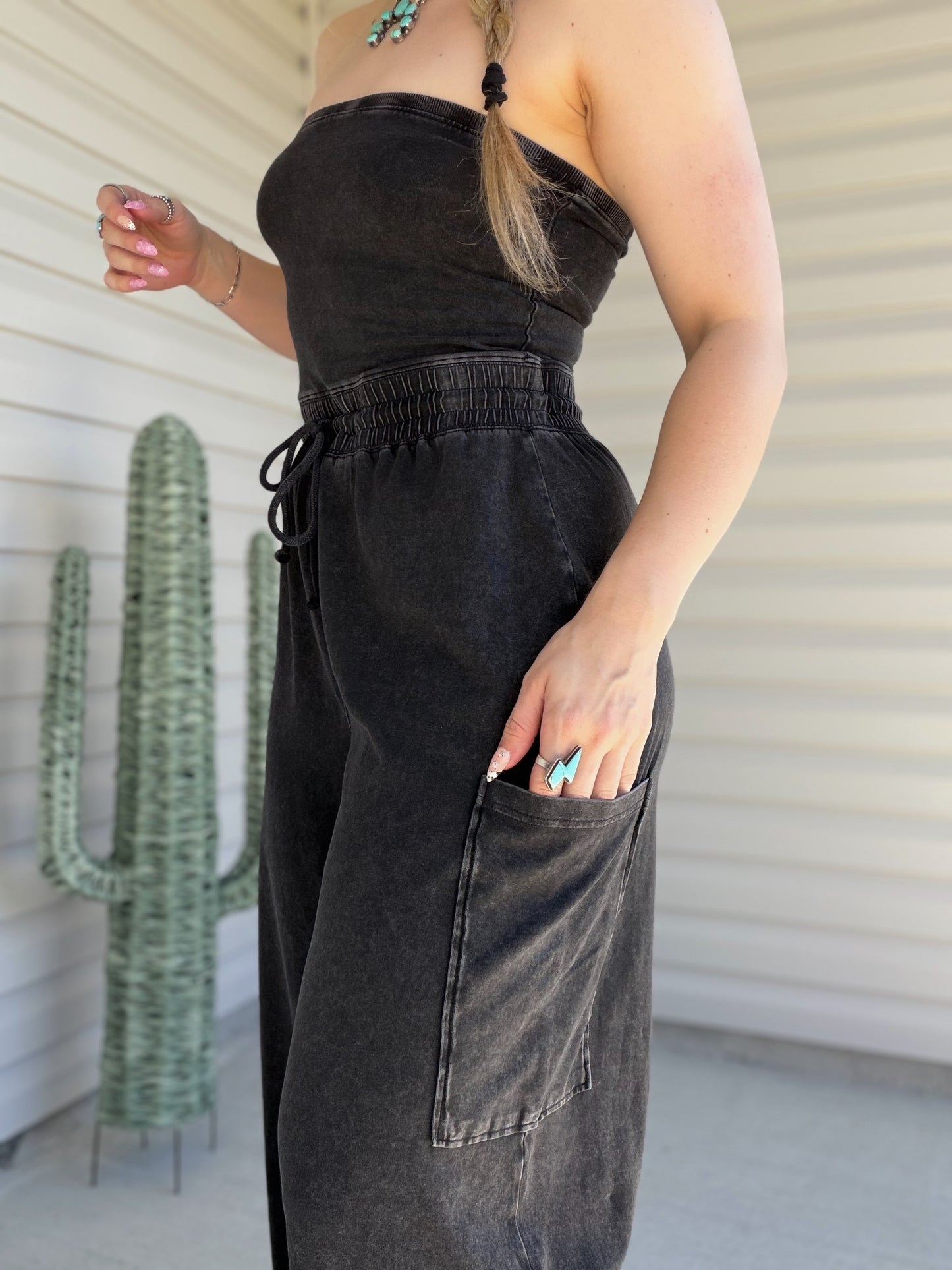 Wide-Leg Jumpsuit