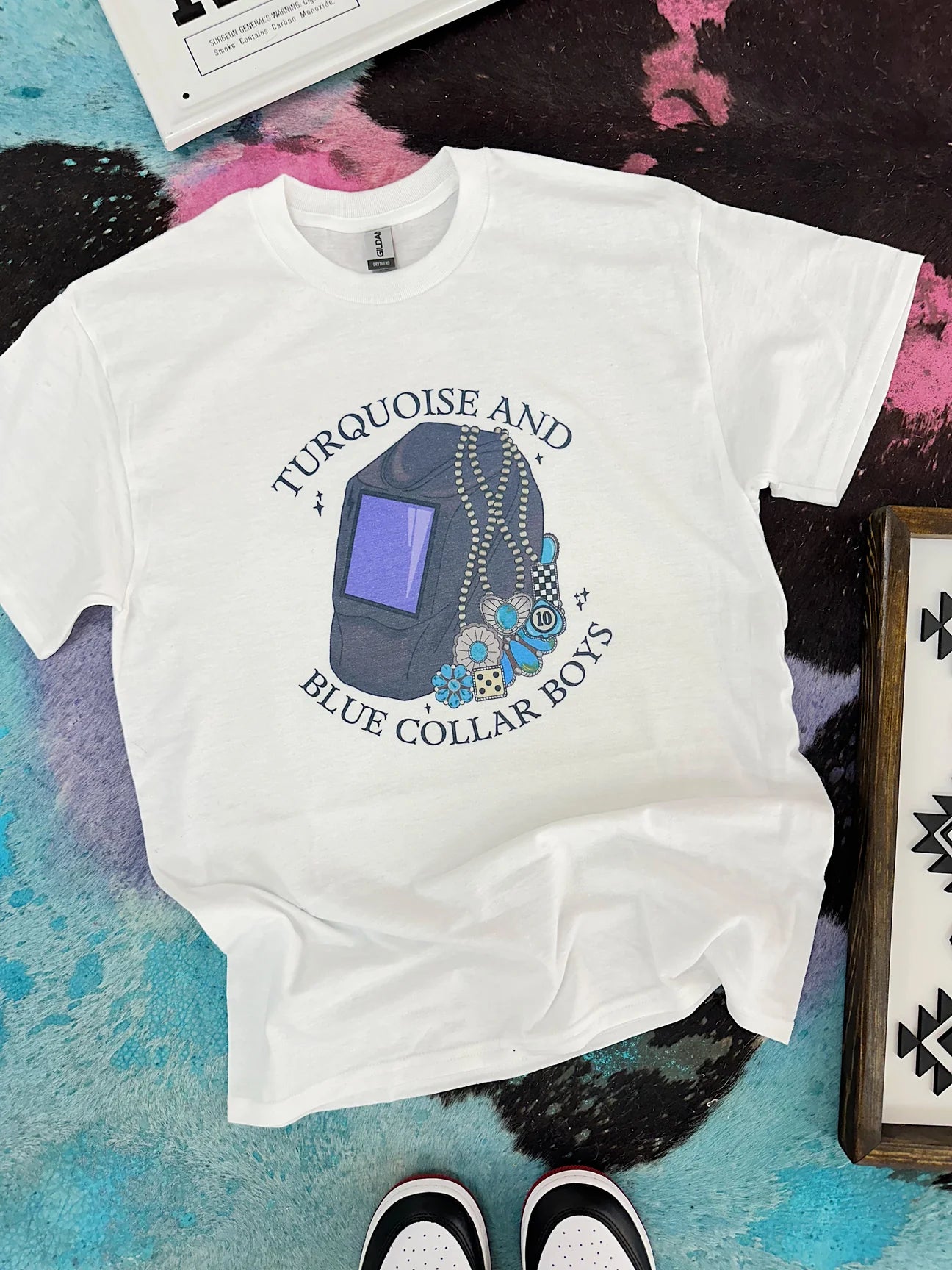 RTS Blue Collar Welder Tee Medium