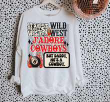 Load image into Gallery viewer, J’adore Cowboys Collage TEE or CREWNECK
