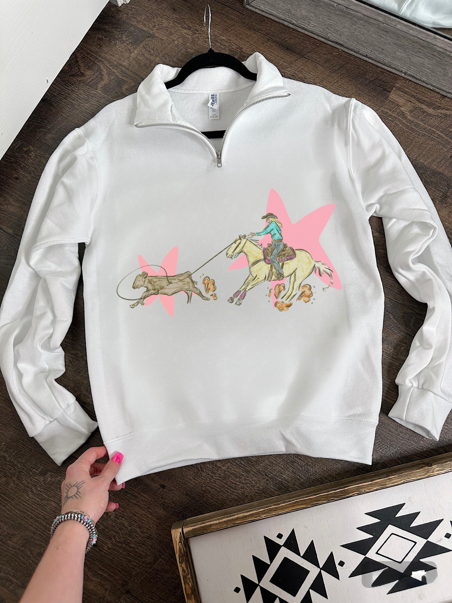 Cowgirl Roundup Quarter Zip