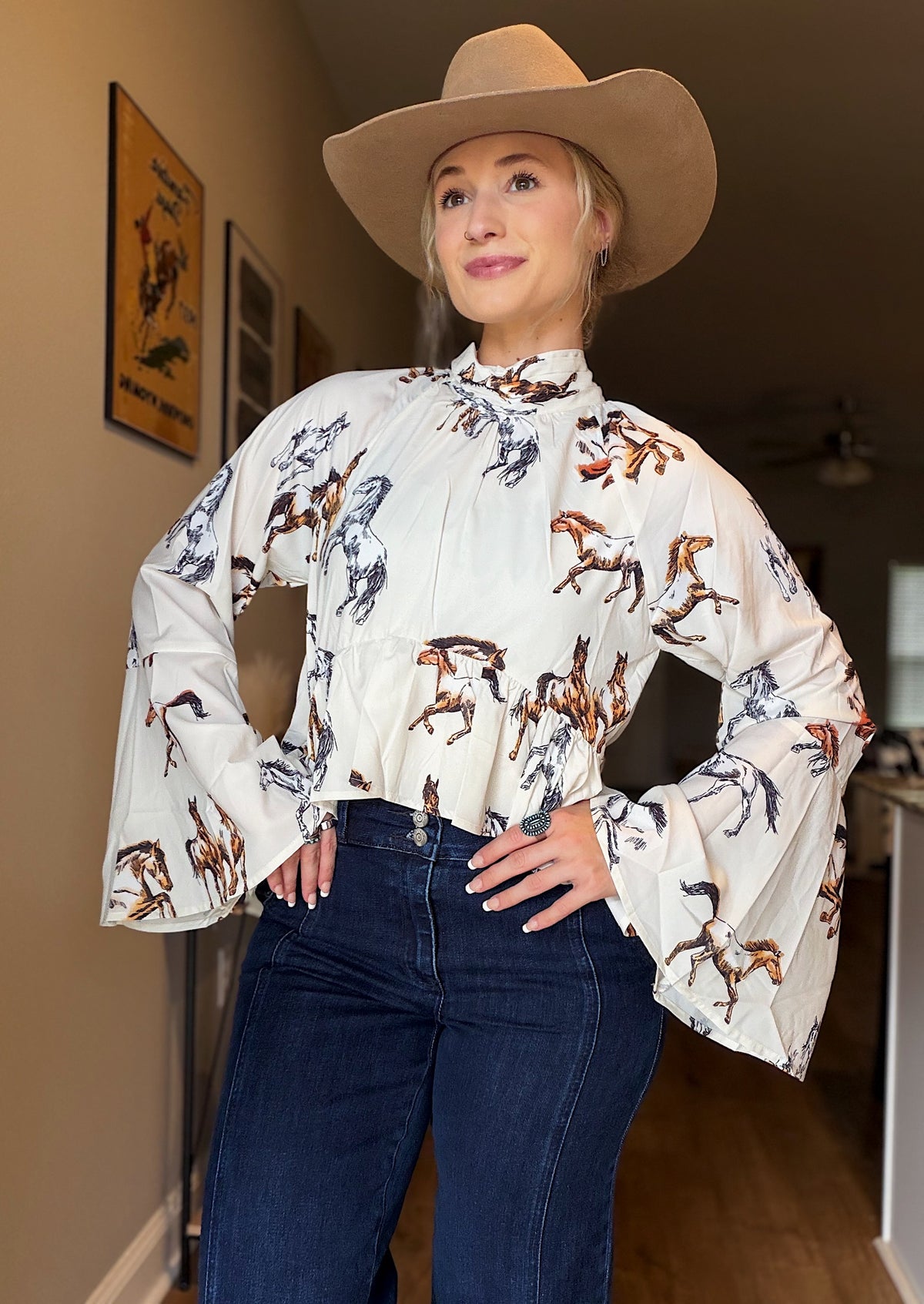 The Western Whimsy Top