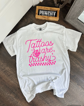 Load image into Gallery viewer, Tattoos Are Trashy (Pink) Tee or Crewneck

