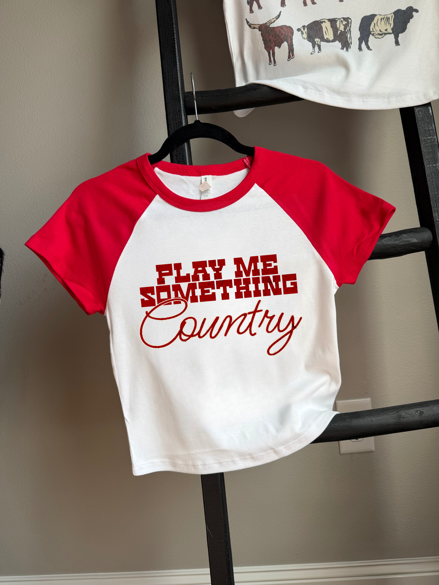 Play Me Something Country Baby Tee