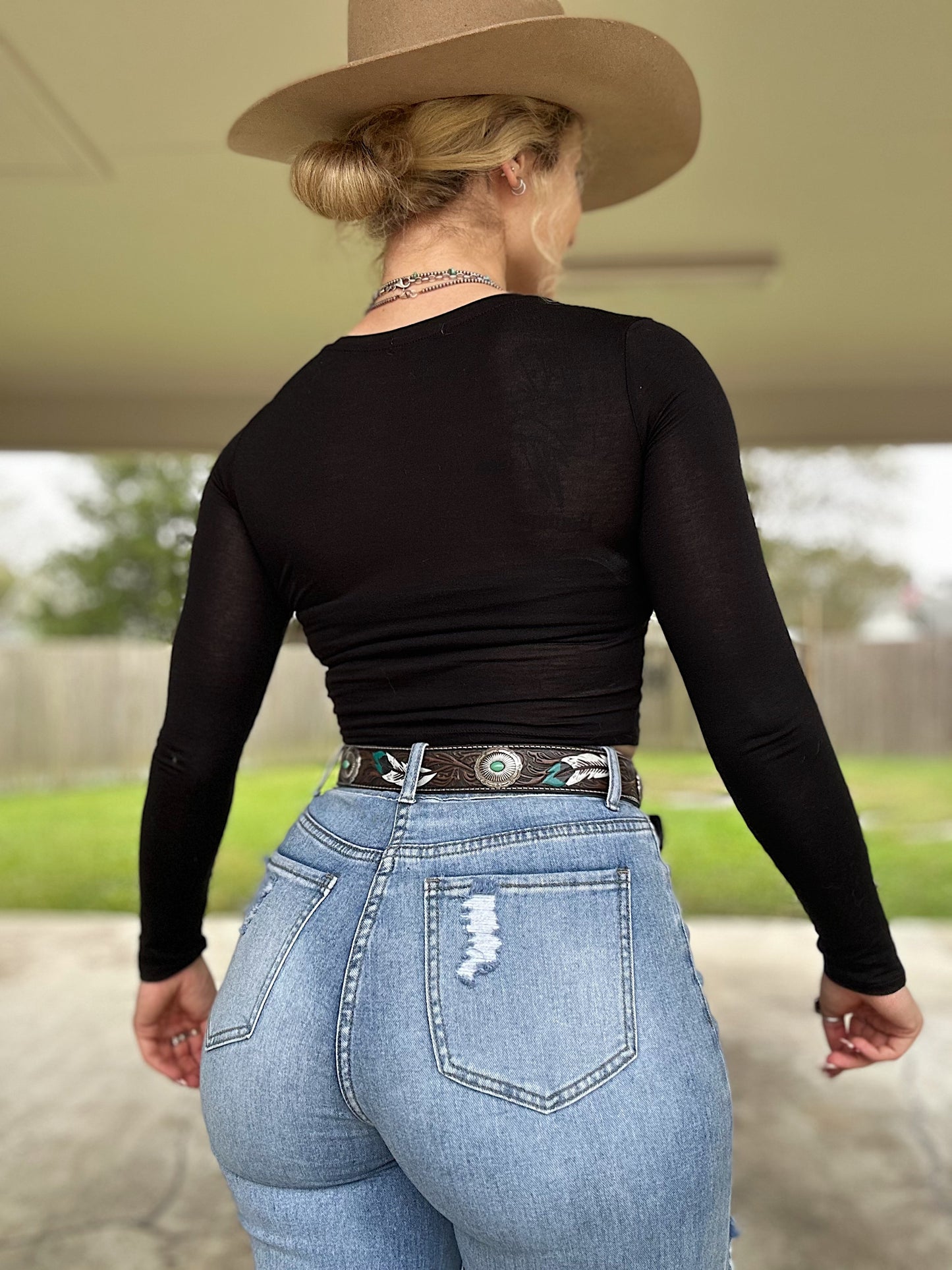 Black Basic Long Sleeve
