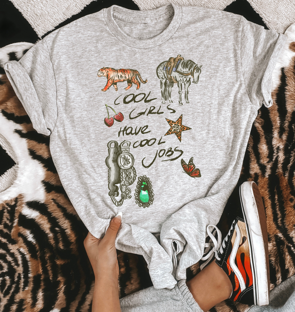 Cool Girls, Cool Jobs TEE or CREWNECK