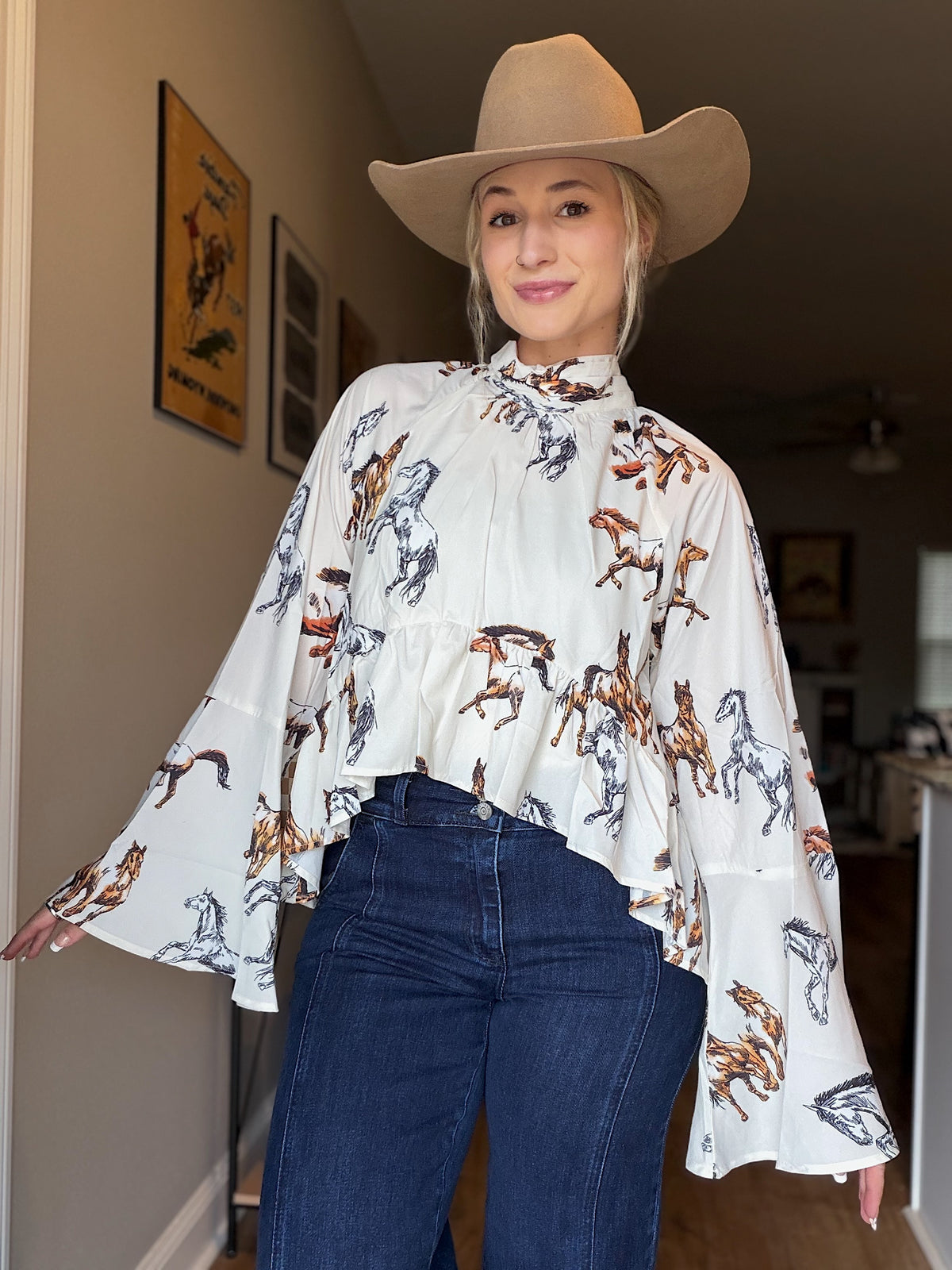 The Western Whimsy Top