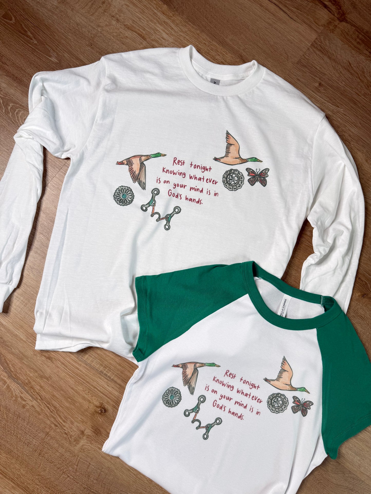 In God’s Hands Long Sleeve Tee