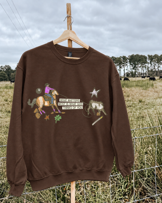 What Matters Most Crewneck
