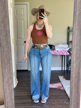 Load image into Gallery viewer, The Pin Stripe Cuff Jeans
