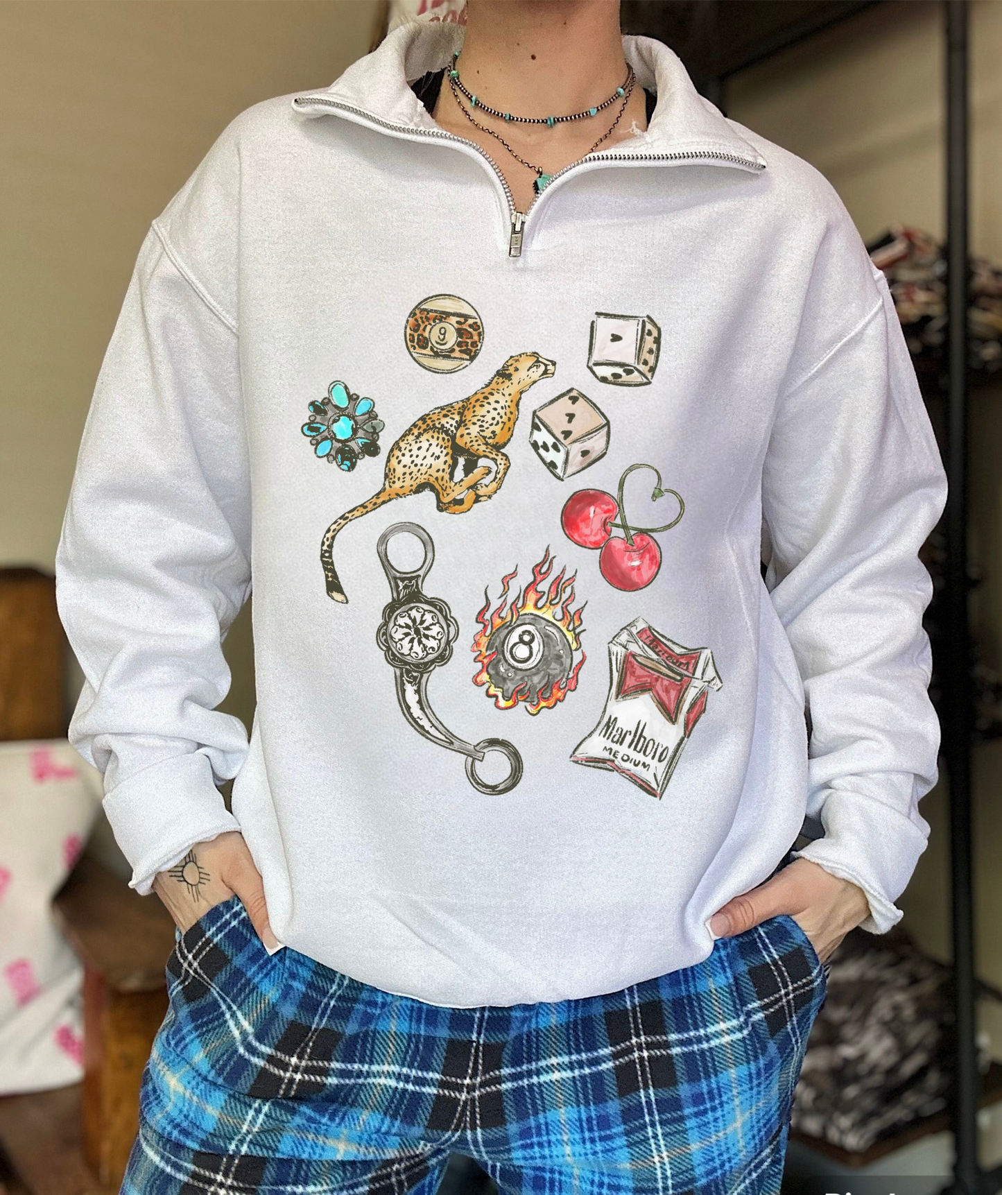 Roll The Dice Quarter Zip