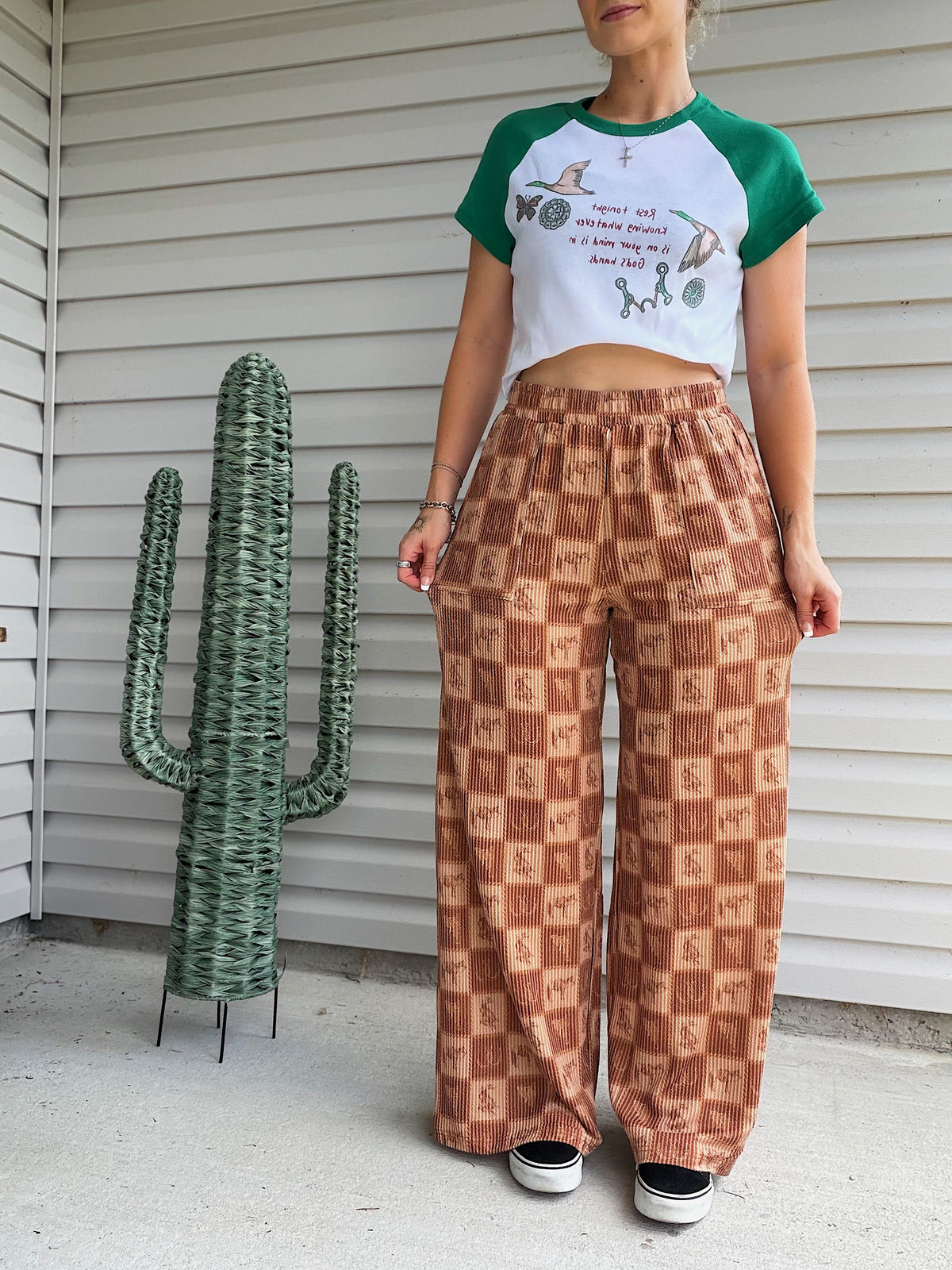 The Cowboy Check Pants