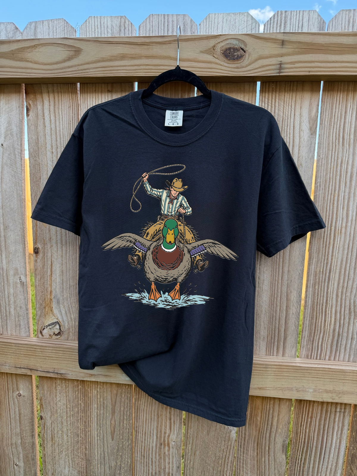 Cowboy Mallard COMFORT COLORS TEE