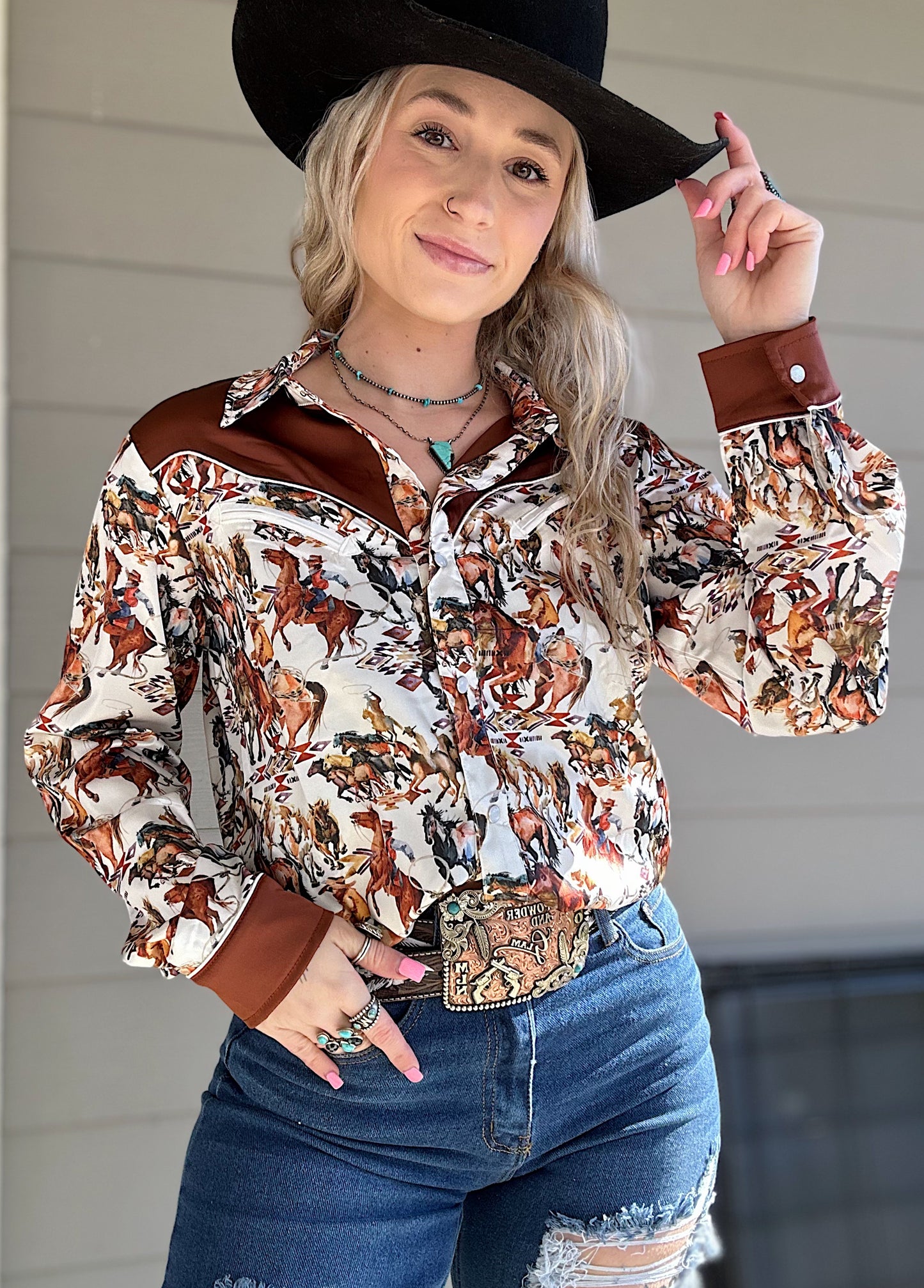 The Buckaroo Pearl Snap