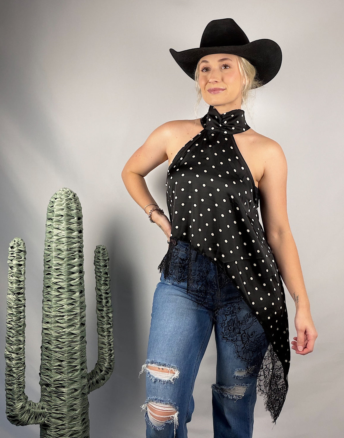 The Dolly Dots Top