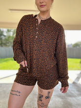 Load image into Gallery viewer, Henley Lounge Set (Leopard)
