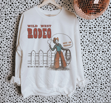 Load image into Gallery viewer, Ropin’ and Wranglin’ TEE or CREWNECK
