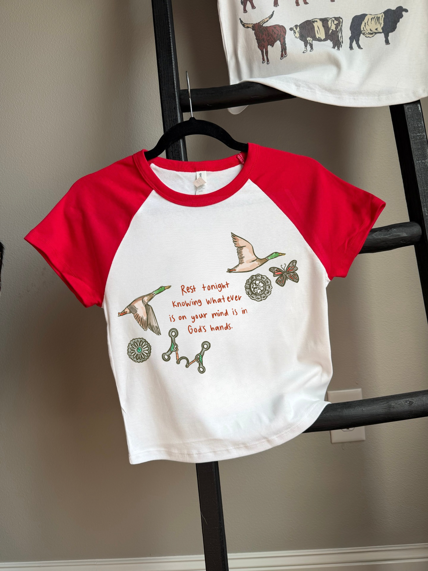 In God’s Hands Baby Tee