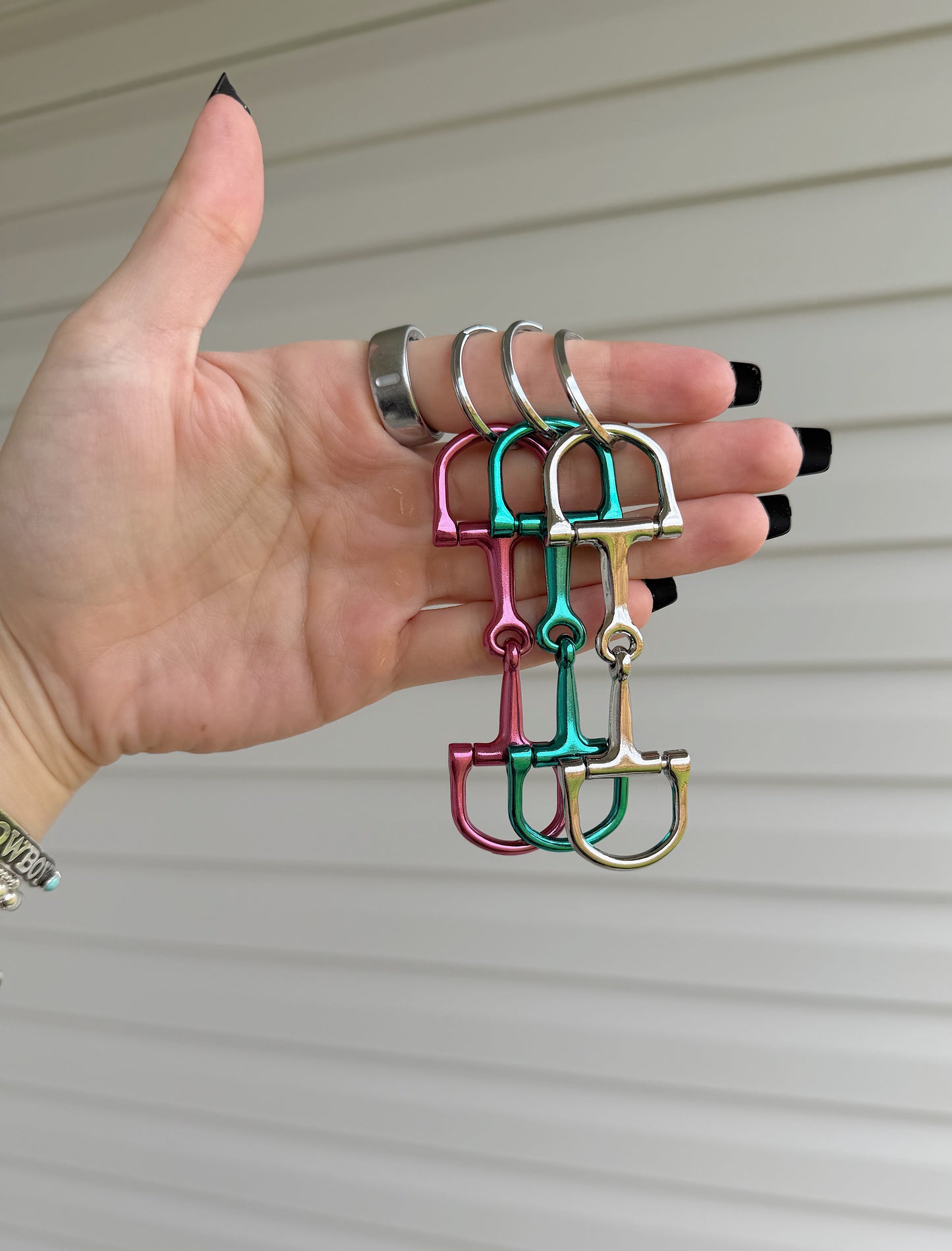 Snaffle Bit Keychain (3 colors)