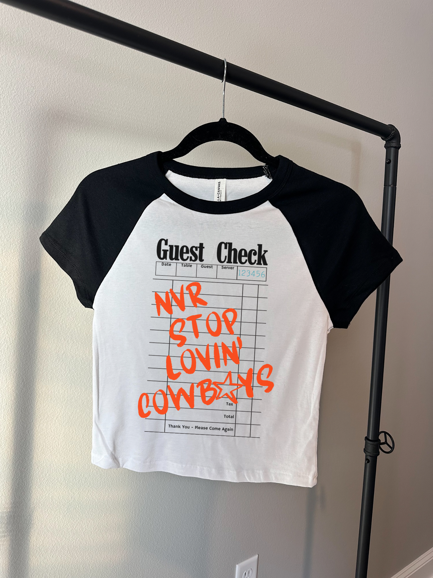 Nvr Stop Lovin’ Cowboys Baby Tee
