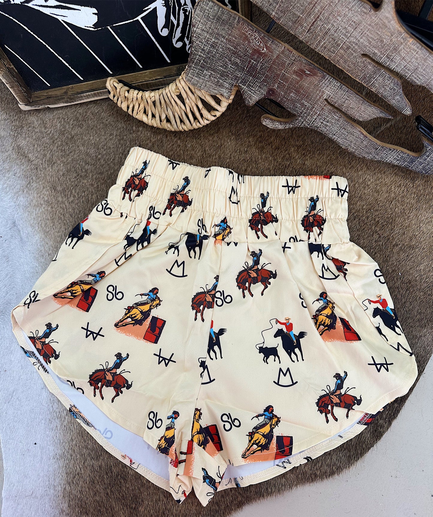 Vintage Cowboy Shorts