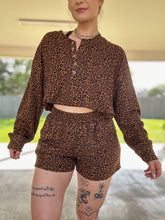 Load image into Gallery viewer, Henley Lounge Set (Leopard)

