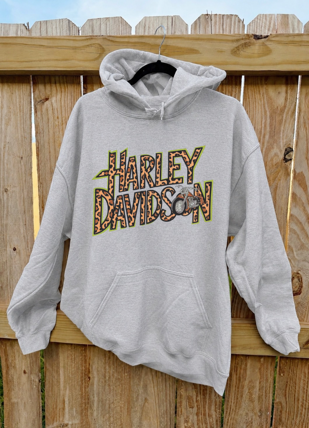 Leopard Harley Hoodie
