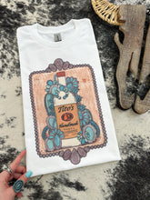 Load image into Gallery viewer, Vodka &amp; Turquoise TEE or CREWNECK
