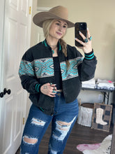 Load image into Gallery viewer, Retro Bomber (Turquoise)
