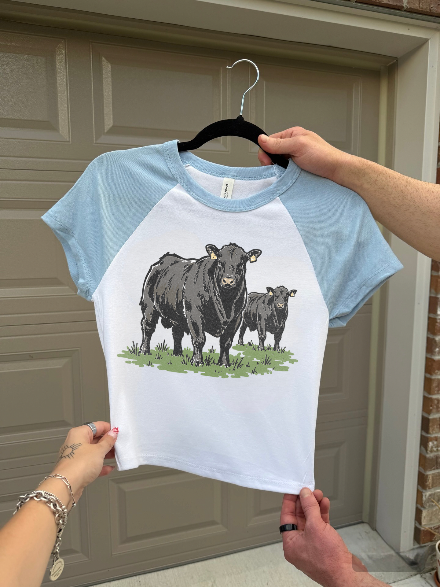 Angus Cow Baby Tee