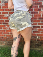 Load image into Gallery viewer, Camo Cuffed Shorts
