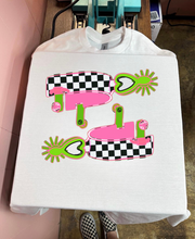 Load image into Gallery viewer, Neon Spurs TEE or CREWNECK
