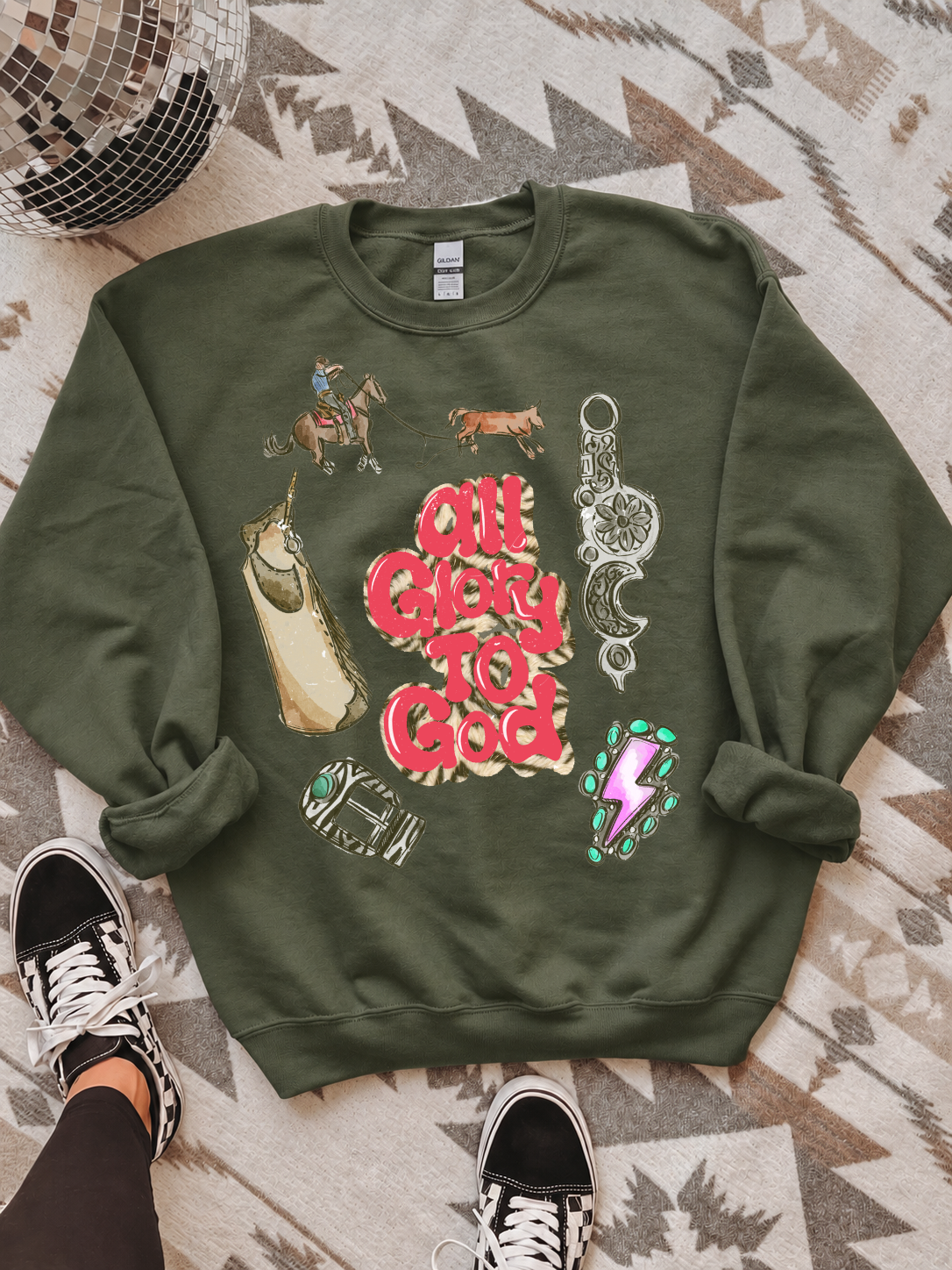 All Glory To God Crewneck