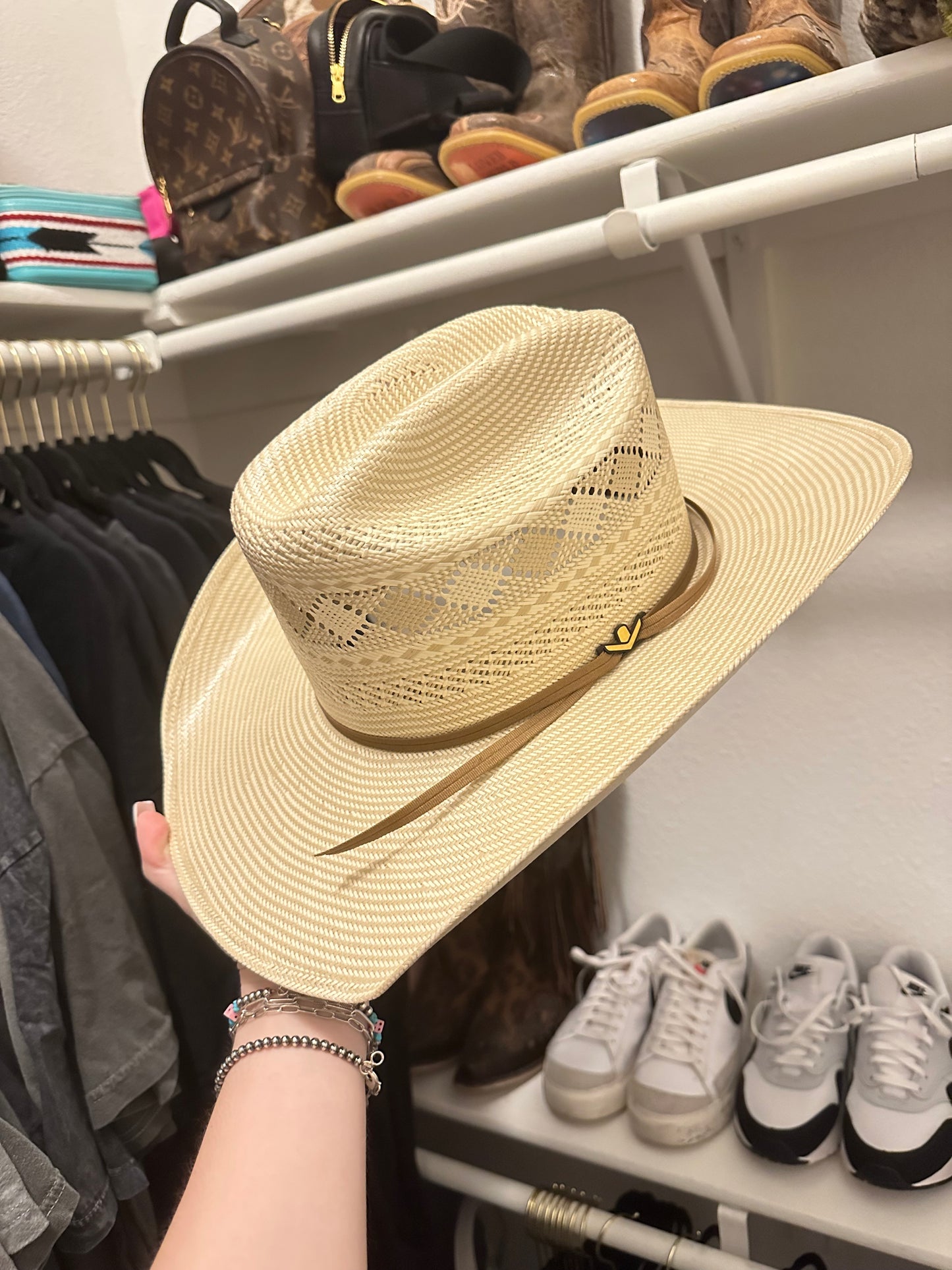 Straw Pro Hats Size 7 NEVER WORN