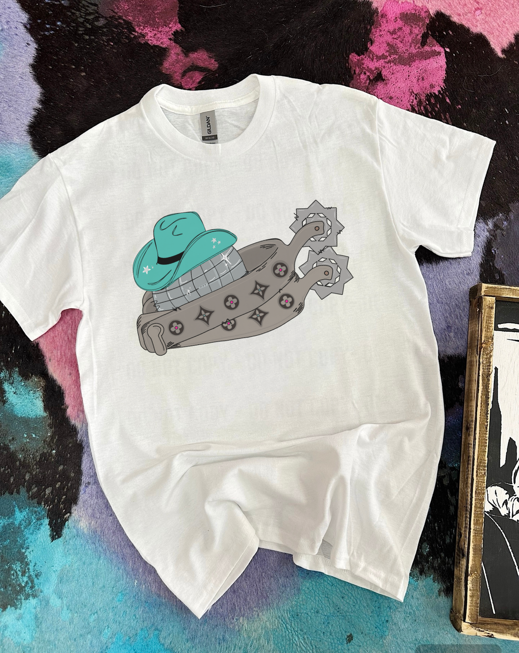 Disco Spurs Tee or Crewneck