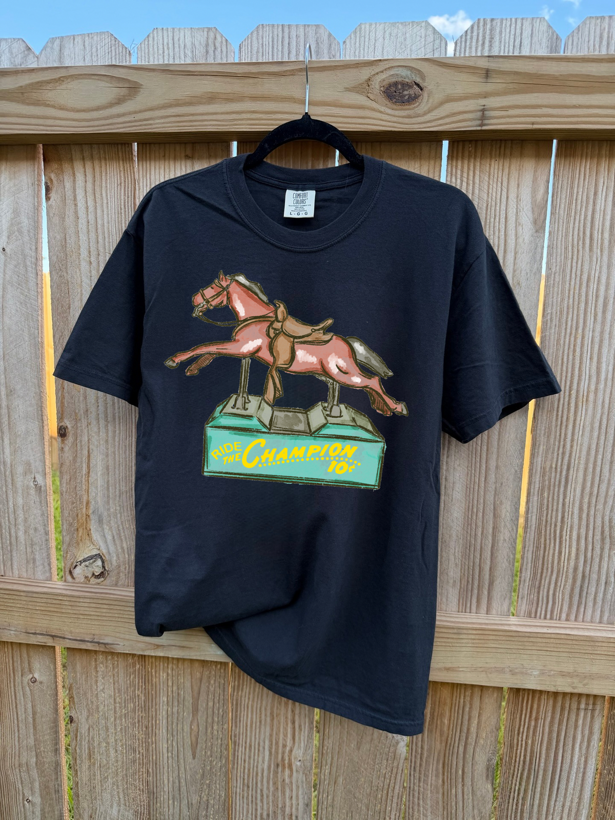 Carnival Cowgirl COMFORT COLORS TEE