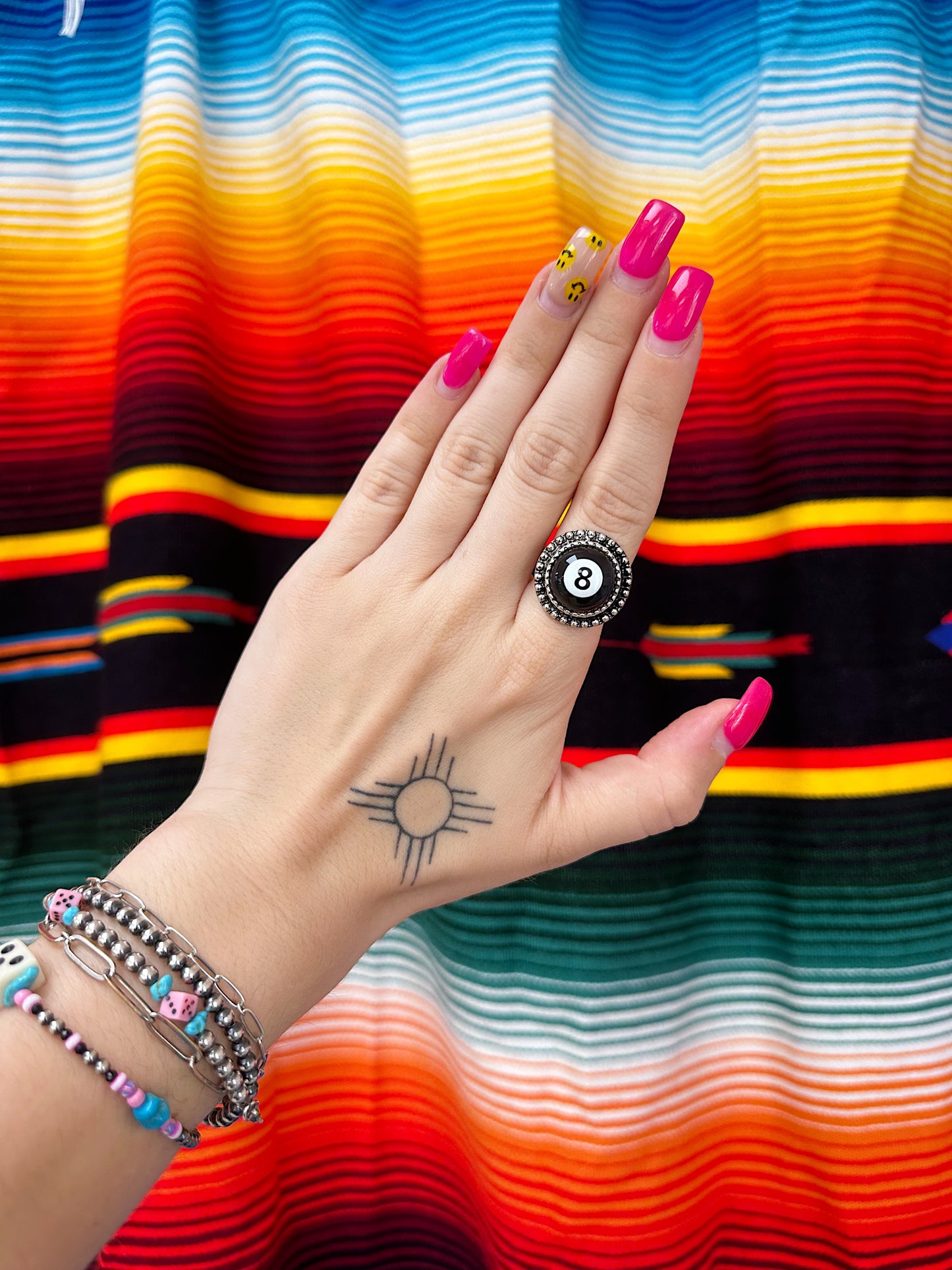 8 Ball Ring