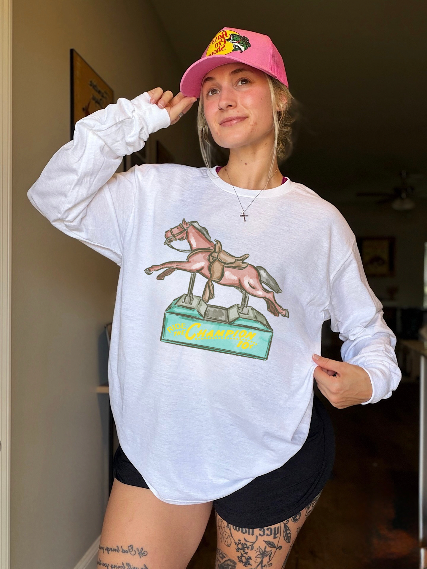 Carnival Cowgirl Long Sleeve Tee