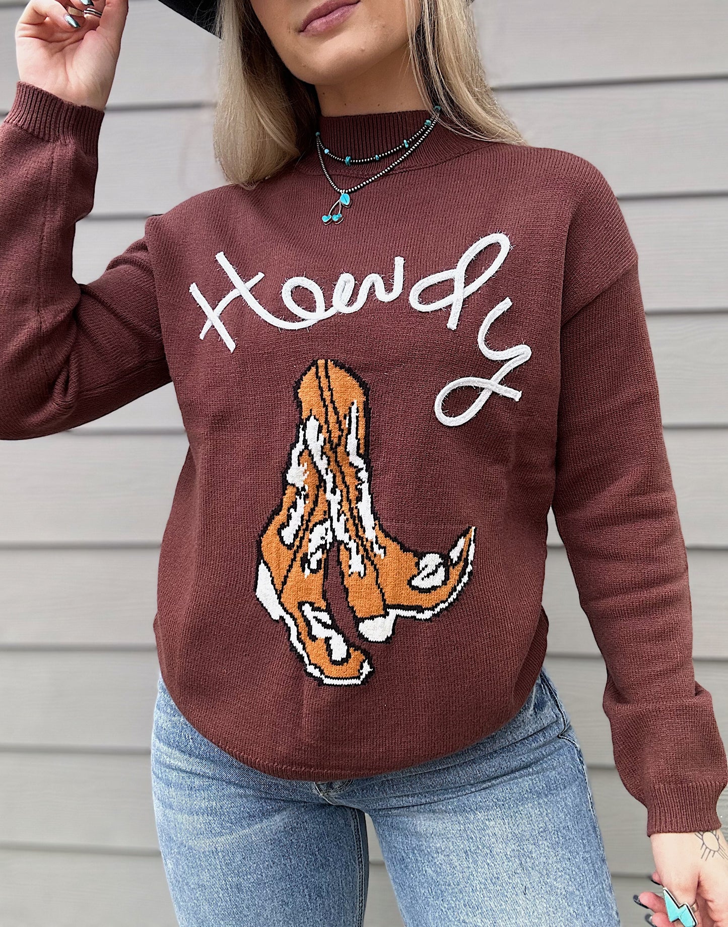 Howdy Sweater